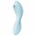 Satisfyer Curvy Trinity 5+ - vibrator inteligent 2în1 (albastru)