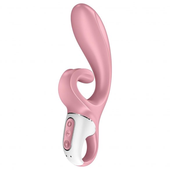 Satisfyer Hug Me - vibrator inteligent pentru clitoris (roz) 