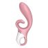 Satisfyer Hug Me - vibrator inteligent pentru clitoris (roz) 