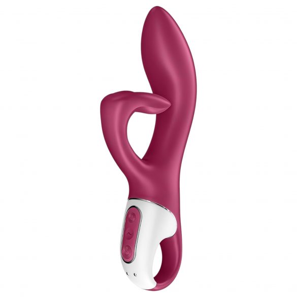 Satisfyer Embrace Me - vibrator clitoridian cu acumulator (roșu) 