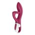 Satisfyer Embrace Me - vibrator clitoridian cu acumulator (roșu) 