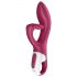 Satisfyer Embrace Me - vibrator cu braț pentru clitoris, reîncărcabil (roșu)