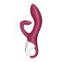 Satisfyer Embrace Me - vibrator clitoridian cu acumulator (roșu) 