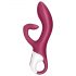 Satisfyer Embrace Me - vibrator cu braț pentru clitoris, reîncărcabil (roșu)