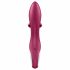 Satisfyer Embrace Me - vibrator clitoridian cu acumulator (roșu) 