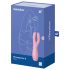 Satisfyer Threesome 3 - vibrator clitoridian reîncărcabil (roz)