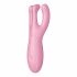 Satisfyer Threesome 4 - vibrator inteligent pentru clitoris (roz) 