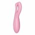 Satisfyer Threesome 4 - vibrator inteligent pentru clitoris (roz) 