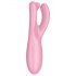 Satisfyer Threesome 4 - vibrator inteligent pentru clitoris (roz)