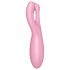 Satisfyer Threesome 4 - vibrator inteligent pentru clitoris (roz)