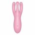 Satisfyer Threesome 4 - vibrator inteligent pentru clitoris (roz) 