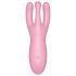 Satisfyer Threesome 4 - vibrator inteligent pentru clitoris (roz)