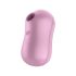 Satisfyer Cotton Candy - vibrator clitoridian cu unde de aer, reîncărcabil (mov) 