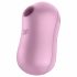 Satisfyer Cotton Candy - vibrator clitoridian cu unde de aer, reîncărcabil (mov) 