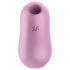 Satisfyer Cotton Candy - vibrator clitoridian cu unde de aer, reîncărcabil (mov) 