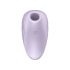 Satisfyer Pearl Diver - vibrator clitoridian cu unde de aer, reîncărcabil (violet) 