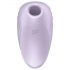 Satisfyer Pearl Diver - vibrator clitoridian cu unde de aer și acumulator (violet)