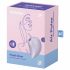 Satisfyer Pearl Diver - vibrator clitoridian cu unde de aer, reîncărcabil (violet) 