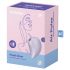 Satisfyer Pearl Diver - vibrator clitoridian cu unde de aer și acumulator (violet)