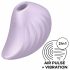 Satisfyer Pearl Diver - vibrator clitoridian cu unde de aer, reîncărcabil (violet) 