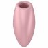 Satisfyer Cutie Heart - vibrator clitoridian cu unde de aer, reîncărcabil (roz) 