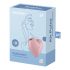 Satisfyer Cutie Heart - vibrator clitoridian cu unde de aer, reîncărcabil (roz) 