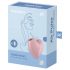 Satisfyer Cutie Heart - vibrator clitoridian cu undă de aer, cu acumulator (roz)