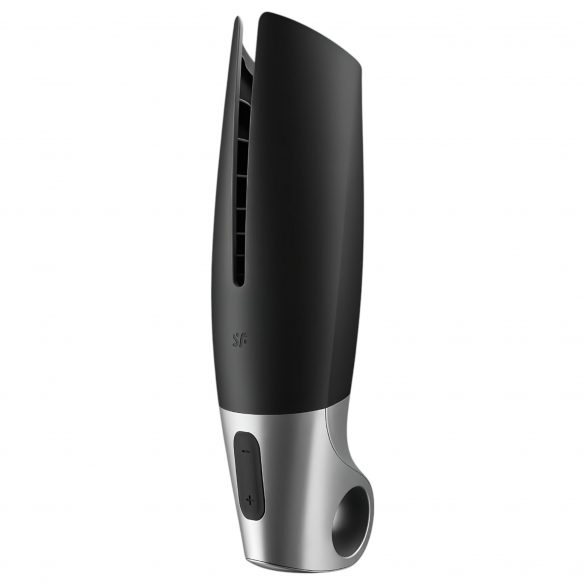 Masturbator Satisfyer Power - inteligent, cu acumulator (negru-argintiu) 