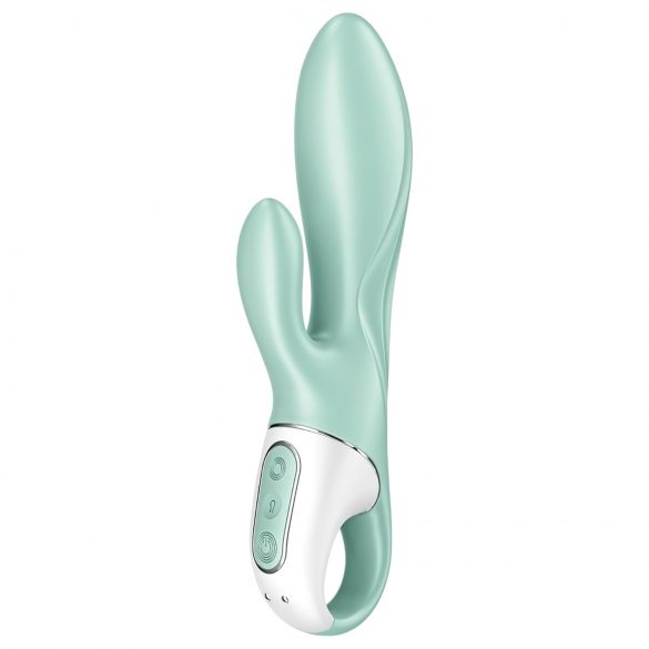 Satisfyer Air Pump Bunny 5 - vibrator inteligent cu pompare (mentă)