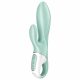 Satisfyer Air Pump Bunny 5 - vibrator inteligent cu pompă (mentă) 