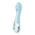 Satisfyer Vibrator cu Pompare Air 5 - inteligent (albastru) 