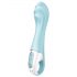 Satisfyer Air Pump Vibrator 5 - vibrator inteligent cu pompă (albastru)