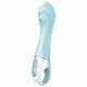 Satisfyer Vibrator cu Pompare Air 5 - inteligent (albastru) 