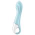 Satisfyer Air Pump Vibrator 5 - vibrator inteligent cu pompă (albastru)