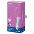 Satisfyer Vibrator cu Pompare Air 5 - inteligent (albastru) 