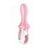 Satisfyer Booty 5 - vibrator anal cu pompă inteligent (roz) 