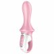 Satisfyer Booty 5 - vibrator anal cu pompă inteligent (roz) 