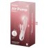 Satisfyer Air Pump Bunny 3 - vibrator cu pompă (roz)