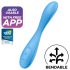 Satisfyer G-spot Flex 4 - vibrator inteligent pentru punctul G (turcoaz)