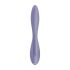 Satisfyer G-spot Flex 2 - vibrator rezistent la apă pentru punctul G (mov) 