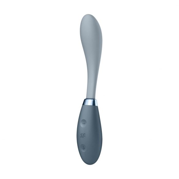 Satisfyer G-Spot Flex 3 - vibrator pentru punctul G cu acumulator (gri) 