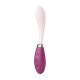 Vibrator G-spot Flex 23 Satisfyer, reîncărcabil (roz-burgund) 