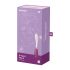 Vibrator G-spot Flex 23 Satisfyer, reîncărcabil (roz-burgund) 