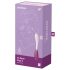 Satisfyer G-Spot Flex 3 - vibrator pentru punctul G cu acumulator (roz-bordo)