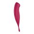 Satisfyer Twirling Pro - vibrator clitoridian inteligent 2 în 1 (roșu) 