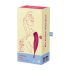 Satisfyer Twirling Pro - vibrator clitoridian inteligent 2 în 1 (roșu) 