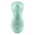 Satisfyer Exciterrr - vibrator clitoridian cu perle rotative (verde) 