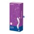 Satisfyer Rrrolling - vibrator cu bile rotative pentru punctul G, reîncărcabil (alb)