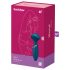 Satisfyer Mini Wand-er - vibrator masaj rezistent la apă, cu acumulator (albastru)