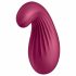 Satisfyer Dipping Delight - vibrator clitoridian cu acumulator (roșu) 